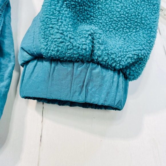 Wild Fable Teal Zip Up Light Puff Jacket - XS - Picture 6 of 11